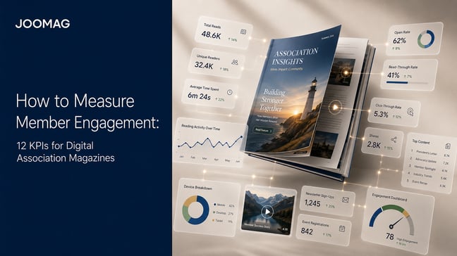 How to Measure Member Engagement: 12 KPIs for Digital Association Magazines