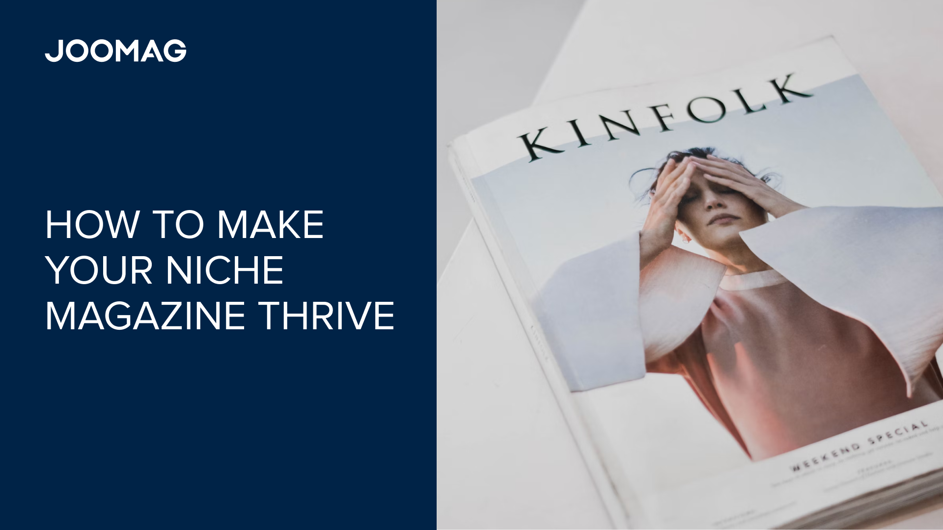 niche magazine, joomag digital publishing platform