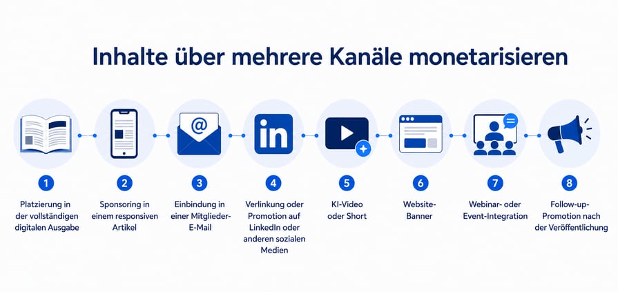 Inhalte über mehrere Kanäle monetarisieren