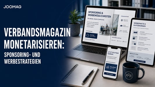 Verbandsmagazin monetarisieren: Sponsoring- und Werbestrategien