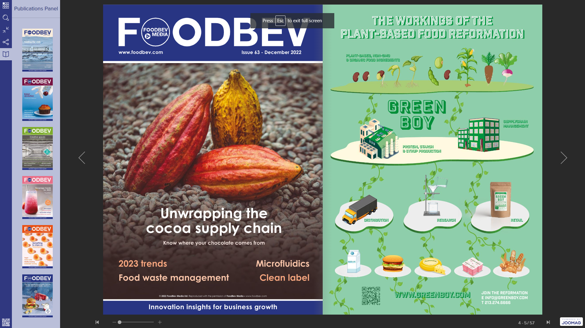 Foodbev Magazine